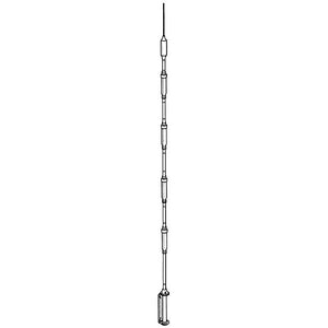 HUSTLER 6-BTV 10 to 80M HF VERTICAL