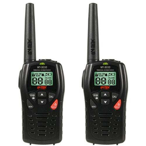 INTEK MT 3030 DUAL BAND PMR 446 LPD 433 HIGH QUALITY WALKIE TALKIES RADIO (PAIR)