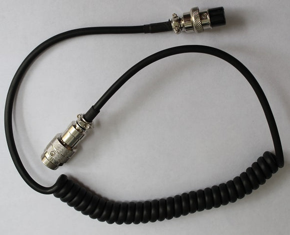 6 PIN CB RADIO MICROPHONE EXTENSION CABLE LEAD