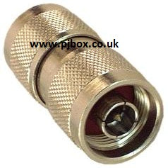 N type male to male M/M coupler adapter