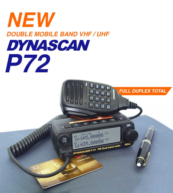 DYNASCAN P 72 DUAL BAND VHF UHF AMATEUR RADIO