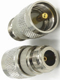 PL259 Fits SO239 to N Type Female Socket Adapter