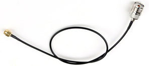 50cm RG174 Cable with Crimped SMA Male Plug To Crimped SO239 UHF Female Socket