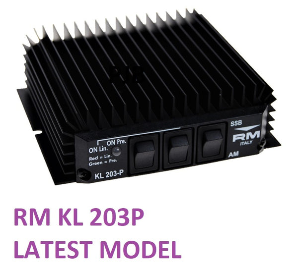 RM KL 203P AMP 100 W FM 200W SSB CB HF AMPLIFIER BURNER PREAMP 203