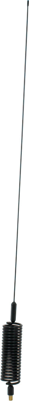 1.55 Stinger Aerial BLACK & 5" Magnetic Mag Mount