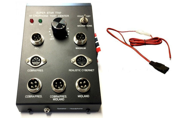 SUPERSTAR T747 CB MICROPHONE TESTER