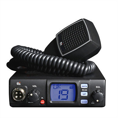 TTI TCB 560 TCB 560 DUAL 12V 24V FM AM MULTI CHANNEL CB RADIO