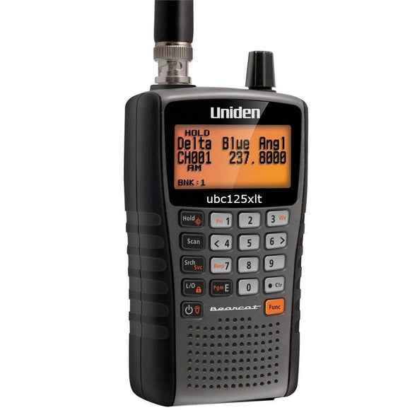 Uniden UBC 125 XLT 500 channel handheld scanner