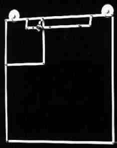 Window quad loop antenna 2m 144 146 VHF