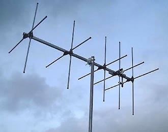 XYG5 2 2 Metre 5 Element Crossed Yagi 144 146 VHF