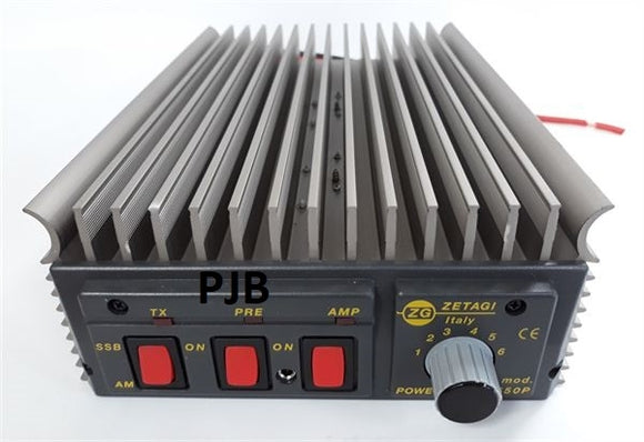 Zetagi B550P Amplifier Linear 600W SSB 20-30MHZ CB HAM Radio Burner